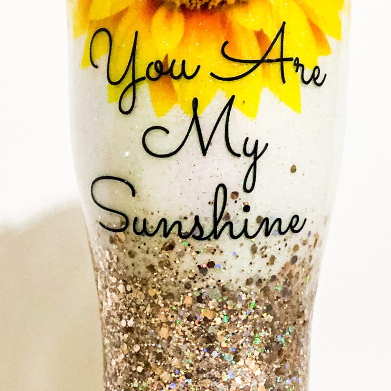 Craftyard Sunflower Tumbler